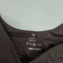 THE GYM PEOPLE Womens' Sports Bra Longline Wirefree Padded with Medium Support (Brown), M