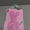 VOFUOE for iPad A16 Case 11th Generation 2025 11 Inch, for iPad 10th Generation Case 2022 10.9 Inch for Kids Girls with Sweet Bow Stand Shoulder Strap Pencil Holder Hard Cover-Pink &Hot Pink Bow