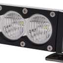 Lightronic Offroad 6" Single Row LED Light Bar, 6000K Cool-White Wide Flood Beam for Pickup Truck Fog Head Light, 12V/24V DC, Corrosion Resistant, Rugged Die-Cast Aluminum Housing, 1-Pack