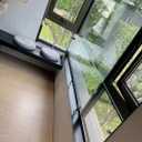 4X 304 Stainless Steel Square Glass Spigots Pool Fence Spigot Clamp, Black