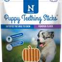 2 x N-Bone Puppy Teething Sticks Pumpkin Flavor, 3.74-oz Bag (EXP 12/05/27)