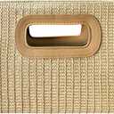 Straw Crossbody Bag for Women Clutch Purse Summer Designer Evening Handbag Casual Beach Straw Shoulder Bag