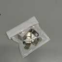 1 Pack Mailbox Lock, National L-1172C Mailbox Lock Replacement for C9100 Mailbox Key Lock with 3 Keys, Nickel Finish