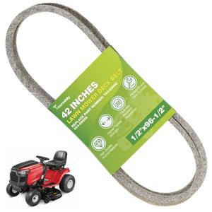 954-04060C 954-04060B Deck Belt Compatible with Troy Bilt Bronco Pony 42 inch Riding Lawn Mower - Drive Belt Compatible with MTD Cub Cadet LTX1040 Craftsman (1/2" X 96-1/2")