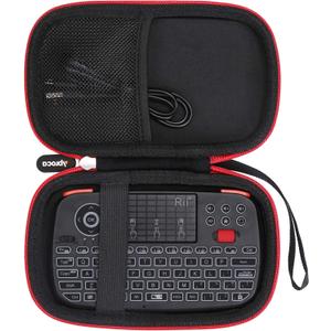 Aproca Case Compatible with (Upgrade) Rii i4 Mini Bluetooth Keyboard, Storage Portable Bag for Accessories (Case Only)