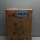 Super Lightweight Rollator Walker for Seniors, Foldable Rolling Walker with Seat and 8" Rubber Wheels for All Terrain, Upgraded Height Adjustment Button with Cup Holder, Blue