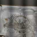 Gold Modern Chandelier 23in 9-Light Cloud Glass Pendant Light Mid Century Chandelier with White Shell Crystal Chandeliers for Bedroom Dining Room Living Room Kitchen Island Foyer