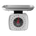 Taylor Analog Kitchen Scale Mechanical Food Scale, 22 lb Capacity, Multicolor