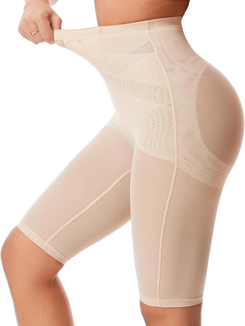 Shapewear for Women Tummy Control Shorts High Waist Body Shaper Thigh Slimmer Butt Lifting Panties, XXL