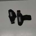 COFIT Wrist Straps for Weightlifting, Workout Wrist Wraps with Dual-Layer Oxford Leather, Enhanced Grip for Optimal Hand and Wrist Protection, Gym Lifting Straps for Deadlift and Powerlifting (Small size (palm length under 7in), 01. Black)