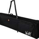 WOLT Rolling Ski Bag,Padded Snowboard Bag with Wheels for Air Travel, Fit to Double Pairs of Skis up to 190 cm