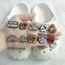 2 x 16PCS 67 Shoe Charms,6 7 Meme Shoe Decoration Party Gifts Ornament Merch