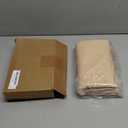 Under Sink Mat, 31" x 22" Waterproof Silicone Under Sink Tray for Kitchen & Laundry Cabinets, Kitchen Cabinet Shelf Protector, Up to 3.2 Gallons Liquid, Fits 36 inch Standard Cabinet(Apricot)