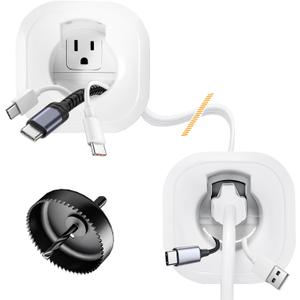 in Wall Cable Management Kit, Cord Hider for Wall Mounted TV - Includes Power & Low Voltage Cable Management