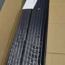 100 Pack 32" Aluminum Deck Balusters, 3/4" Diameter Black Metal Spindles for Staircase, Round Hollow Stair Balusters with Connectors and Screws for Deck Railing Porch Outdoor