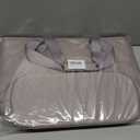 Insulated Cooler Bag, SIYUAN Leakproof BPA-Free Soft Tote with Shoulder Strap for Work Lunch Travel Water-Resistant (20L, Grey Purple)