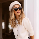 SOJOS Small Round Classic Polarized Sunglasses for Women Men Vintage Style UV400 Lens SJ2113