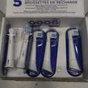 Oral-B iO Ultimate Clean Replacement Brush Heads, 5 Count, 4 Ultimate Clean + 1 Gum & Sensitive White