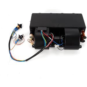 A/C Air Conditioning Evaporator Kit 12V 7.6A Universal Under Dash AC Evaporator Underdash Heating Cooling Unit 600 CFM 3 Speed for Car Truck A/C Air Conditioner Evaporator Assembly