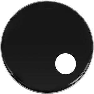 Resonant Bass Drum Head 20 Inch with Microphone hole, Perfect for Recording & Live Performance