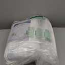 Feather Pillows Queen Size Set of 2 - Goose Down Hotel Bed Pillow for Sleeping, Soft 600 Thread Count Cotton Cover, Fluffy Support Surround Fill Polyester for Side, Back and Stomach Sleepers