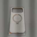 TORRAS Q3 Silicone for iPhone 17 Pro Max Case Stand, Fit for MagSafe, Liquid Silicone Soft Cozy Grip, 360 Spin Magnetic Stand, Camera Control, Protective Case for iPhone 17 Pro Max, Ivory Gold