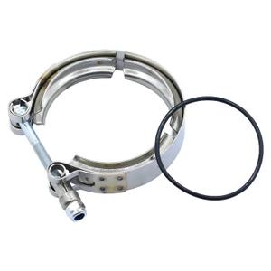 Turbo V-Band Clamp and O-Ring Seal 3923060 3069053 3883284 Compatible with 94-02 5.9L Dodge Cummins 4BT 6BT 12v, 24v