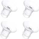 4Pcs Breast Pump Flange Insert 14mm Compatible with Momcozy/Spectra/Medela/eufy/Elvie/Lansinoh/Paruu P10 Breast Pump, Fit for Momcozy M5/M9/M6/V2 Pro/V2 pro/S12 Pro/eufy E10 S1 S1 Pro, 24mm Flange