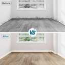 Flexible Baseboard Molding Trim, 4 Inch x 20 Feet Vinyl Wall Base with 10% Wider Self-Adhesive Tape, Peel and Stick Cove Base, Rubber Wall Base Baseboard Trim for Garage, Living Room,Bathrooms, White