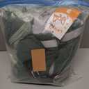 Lelepet Warm Dog Winter Coat Dog Coats for Large Dogs Waterproof Dogs Jacket with Harness Built in Reflective Cold Weather Coats Windproof Zip-Up Winter Fleece Vest Snowsuit Boxer Teal Green XL