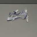 Neutral Grey Pacifier Clips 6 Pack Holder Clips for Pacifiers,Teether and Binky(Arrow)