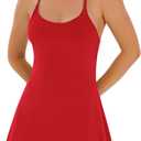 Womens Tennis Dress, Athletic Dress with Built-in Bra & Shorts Pockets Summer Dresses for Women Golf Outfits for Workout (M)