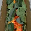 Artificial Roses 10 Pcs - Lifelike Single Stem Fake Roses with Natural Petal Texture,Fade-Resistant Silk Flowers for Wedding Decor,Home Vase Arrangements,Party Centerpieces(10, Orange)