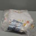 Clastyle 3 Pcs Boho Flower Kid Storage Cube Organizer Set Plants Closet Clothes Cube Storage Bin Beige Nursery Toddler Toy Box Chest Butterfly Book Shelf Basket