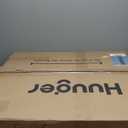 Huuger 55 x 28 Large Electric Standing Desk with 4 AC Outlets, Type-C Port, Height Adjustable Computer Desk, 27.6" Deep Desktop, Stand up Gaming Office Desk, 3 Preset Heights, Rustic Brown