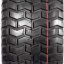 MaxAuto 15x6.00-6nhs Lawn Mower Tires 15x6x6 Lawn Tractor Tire 15x6-6 Turf Tires, 4 Ply Tubeless Tire, 565 lbs Capacity, Set of 2