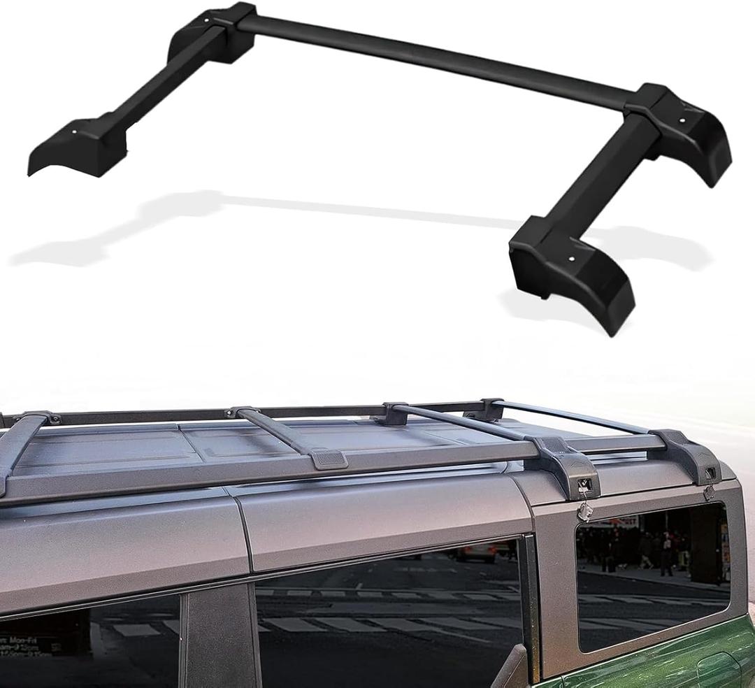 OEM Roof Rack Extensions Fit for 2021-2025 Ford Bronco 4 Door Hard Top with OEM Roof Rack