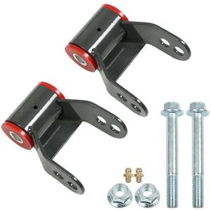 labwork Pair 1.5 or 2 Lift Kit Rear Shackle Replacement for Chevy K1500 K2500 4WD 1988-1998 Replacement for GMC Yukon 4WD 1992-1999