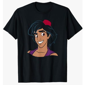 Disney Aladdin Big Smile Portrait T-Shirt, M