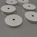 LaRibbons White Ribbons for Crafts 6 Rolls 27.5 Yards TTL Thin Ribbon for Sewing Wedding Gift Wrapping Home Decor