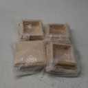 Geetery 4 Pcs 4 x 4 Wood Newel Post Cap Fence Post Cap for Fence Topper Top Resistant Decking Caps for Outdoor Fences, Mailboxes and Decks (Cedar Wood)