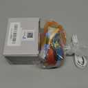 Jkanti Interactive Cat Toys for Indoor Cats, The 3rd Generation Agile Moving Cat Ball with Elastic Mesh Tail, Automatic Kitten Toys for Bored Indoor Adult Cats, Motion Activated (Orange)