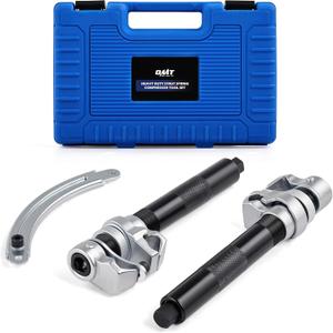 Orion Motor Tech 2pc Coil Spring Compressor Tool Set, 2200lb Strut Compressor Tool for Sedan SUV Pickup Truck Light Truck, 0.9"-11" Heavy Duty Strut Spring Compressor Tool with Adjustable Safety Stand