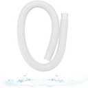 1.5 Above Ground Pool Hose Replacement  Pool Pump Hose, Compatible with Intex, Coleman & Summer Waves Filters (1 PACK White)