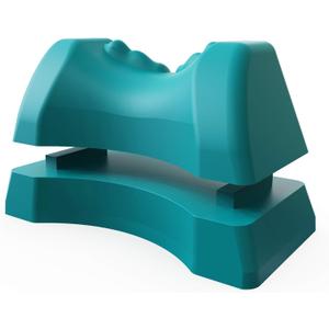 Occipital Release Tool 2.0 - Cervical Traction for Neck and Shoulder Pain Chiropractic Alignment Pivot Device for Trigger Point Therapy Headaches Migraine and Stress (Seafoam)