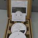 Kidde Smoke Detector, 10-Year Battery Powered, with LED Status Lights, 85 dB Alarm, 5-inches, 20SD10, 1 Pack