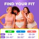 Always Discreet Essentials Adult Diapers for Women, Postpartum Essentials, Disposable Briefs, Unscented Incontinence Underwear Bladder Leak Protection, Size S/M, 56 Count