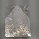 Euro Flap Envelope Liners for 5x7 Insert, 50 Pack, Wedding Invitaion (Gold Foil Floral)