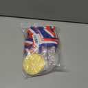 Abaokai 1st, 2nd, 3rd Award Medals - -Winner Medals, Large Metal Award Medals with Smooth Ribbon - Perfect for School Competitions, Party, Students, Olympic Style 3 Inches (Gold Silver Bronze-12 pcs)