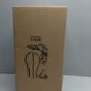 Ginger Jar, White Gold Ceramic Vase Large Handmade Porcelain Vases with Lid, White Gold Decorative Flower Vase for Home, Living Room, Weddings, Centerpieces (18in with Lid)